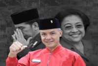 Ganjar Pranowo, Jokowi, dan Megawati