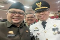 Syahruddin (Kiri) dan H. Muhammad Aminuddin (Kanan). (Foto Istimewa)