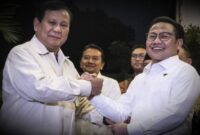 Prabowo Subianto dan Cak Imin (Foto : Antara)