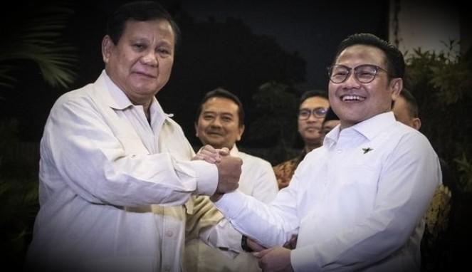 Prabowo Subianto dan Cak Imin (Foto : Antara)