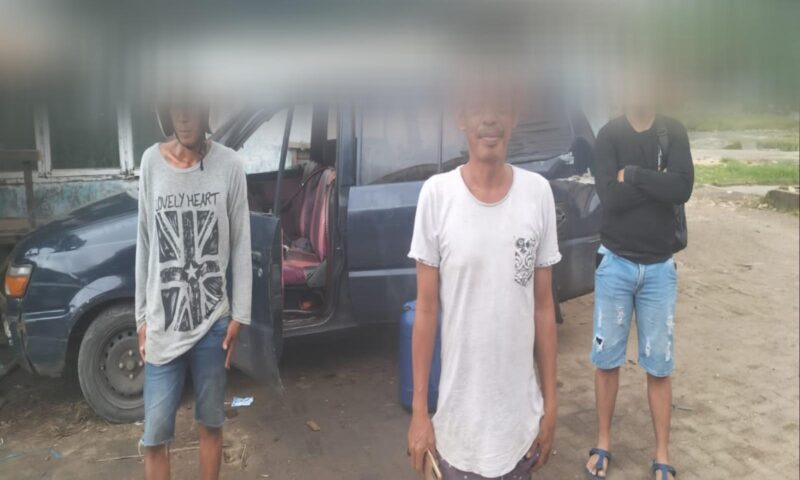 Kaki tangan 2 oknum polisi yang bertugas sebagai pelangsir