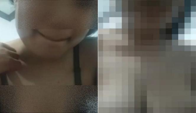 Foto Kolase : Screenshot Video hot Anggota DPRD Muba