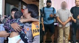 Foto Kolase : Balita dan Bapak di Jayapura