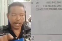 Muhammad Amin pamer saldo rekening Rp 500 triliun 