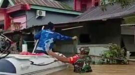 Sejumlah warga di Pangkep dievakuasi/foto istimewa