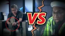 Foto Kolase Rocky Gerung Vs Ngabalin