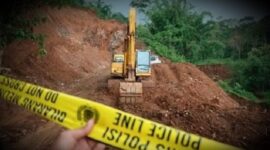 Ilustrasi tambang ilegal ditutup