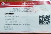 Tiket Penumpang Resmi KM Labobar diusir dari Kapal