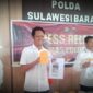 Polda Sulbar mengamankan kendaraan berdokumen palsu (Foto Istimewa)