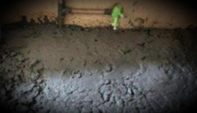 Lokasi penemuan jasad dua wanita dicor semen di kontrakan Bekasi (Foto Istimewa)