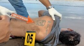 Maya pria bertato ditemukan di Tanjung Bayang (Foto Istimewa)
