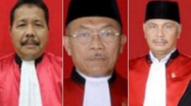 Foto Kolase : Sosok 3 Hakim yang Sahkan Partai Prima hingga Pemilu Ditunda