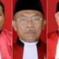 Foto Kolase : Sosok 3 Hakim yang Sahkan Partai Prima hingga Pemilu Ditunda