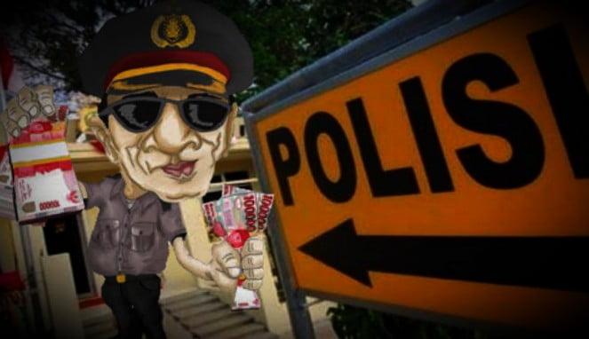 Ilustrasi polisi calo