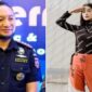 Foto Kolase : Kepala Bea Cukai Makassar, Andhi Pramono dan Putrinya 