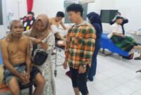 Seorang kakek menjadi korban reruntuhan kubah Masjid Tifaqul Jamaah (Foto Istimewa)