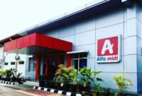 Bangunan Alfamidi ilegal tanpa PBG