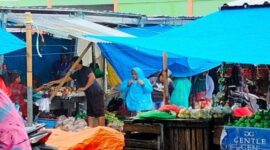 Suasana di Pasar Lakessi Kota Parepare