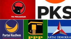 Foto Kolase Partai Politik