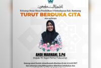 Kepsek TK Pertiwi Pullauweng, Andi Marhani meninggal dunia usai dianiaya kekasihnya