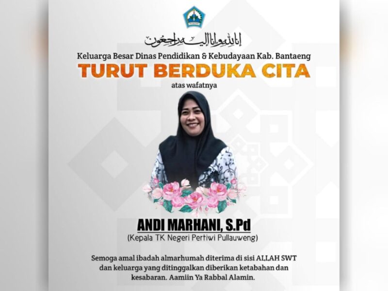 Kepsek TK Pertiwi Pullauweng, Andi Marhani meninggal dunia usai dianiaya kekasihnya