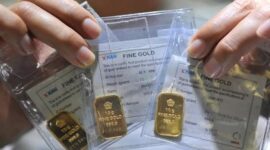 Harga emas Antam naik (Foto: Antara)