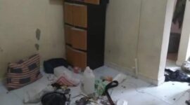 Lokasi pesta miras oplosan di sebuah indekos Jalan Sanrangan, Sudiang Raya, Kecamatan Biringkanaya, Kota Makassar
