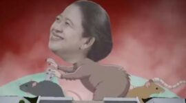 Unggahan BEM UI soal Puan Maharani berbadan tikus (Tiktok)