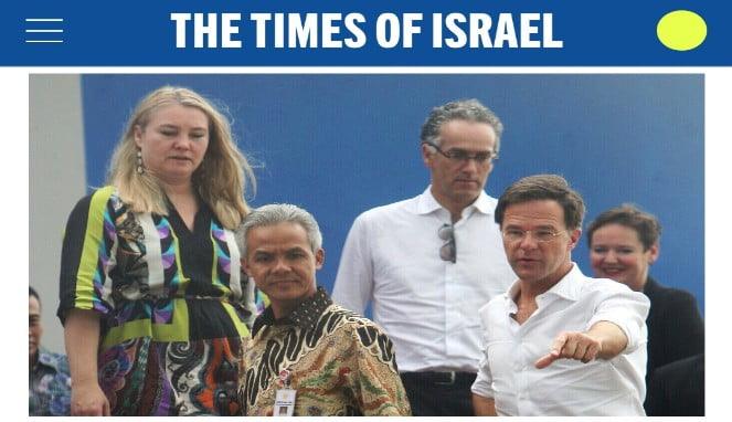 Screenshot Media Times of Israel
