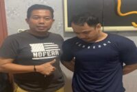 Pelaku Ibnu Akbar Assyddiq alias Didi Bin Abrar Amin (Kanan)