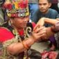 Foto Tangakapan Layar Ibu Ida Dayak di Tiktok