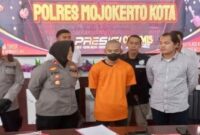 Mucikari DA diamankan Satuan Reserse Kriminal Polres Mojokerto Kota