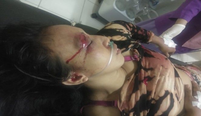 Korban kritis.di RS Ibnu Sina