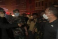 Danny Pomanto turun langsung memantau kondisi TSM Makassar yang terbakar