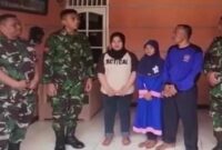 Oknum TNI Penendang motor ibu yang berboncengan dengan anaknya minta maaf