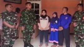 Oknum TNI Penendang motor ibu yang berboncengan dengan anaknya minta maaf