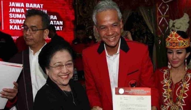 Megawati Soekarnoputri dan Ganjar Pranowo/Net