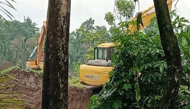 Aktivitas tambang ilegal di Gowa