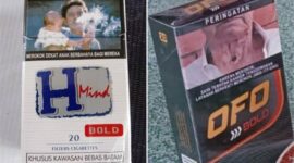 Foto Kolase : Jenis Rokok Ilegal yang laris manis di Batam