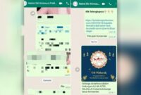 Screenshot pemblokiran WA yang dilakukan Dirkrimsus Polda Sulsel Kwarta kepada rekan jurnalis dan LSM