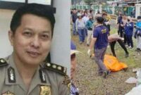Foto Kolase : AKBP Buddy Alfrits Towoliu dan Evakuasi jenazah Pulogadung, Jakarta Timur
