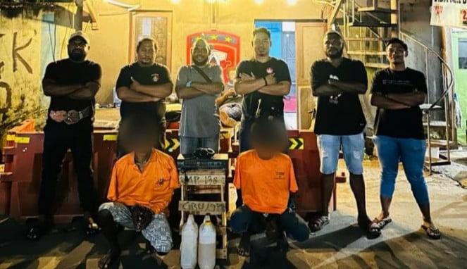 Dua pemuda pelaku pemerkosaan nenek ditangkap (Dok Humas Polresta)