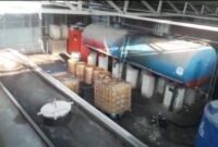 Gudang Penampungan Solar ilegal milik AKBP Achiruddin Hasibuan.