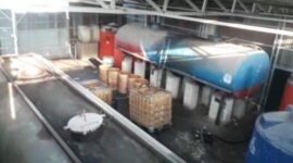 Gudang Penampungan Solar ilegal milik AKBP Achiruddin Hasibuan.