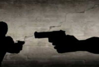 Ilustrasi baku tembak