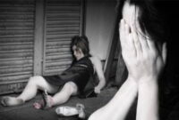 Ilustrasi wanita hamil diperkosa