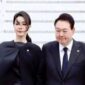 Presiden Korea Selatan Yoon Suk Yeo dan istri