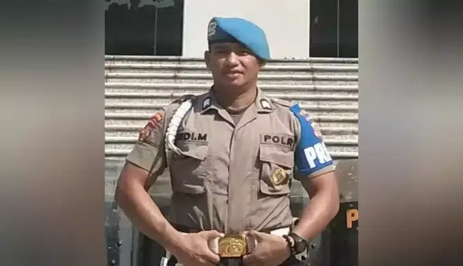 Anggota Propam Polda Sultra, Bripka DM (Foto Istimewa)