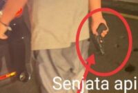 Video viral di media sosial memperlihatkan aksi koboi jalanan