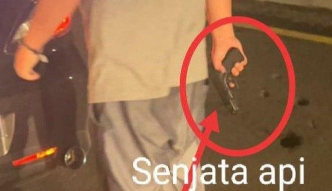 Video viral di media sosial memperlihatkan aksi koboi jalanan